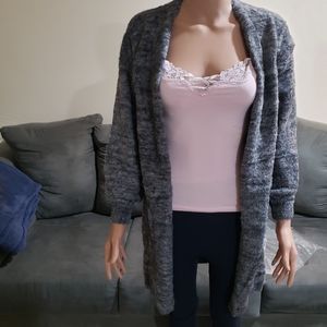 Nwt magashoni xs eyelash cardigan